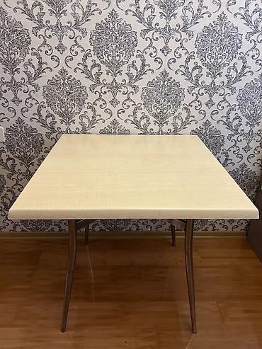 stol demir: Demir ayaqli masa satilir olculeri 80x80 — 1