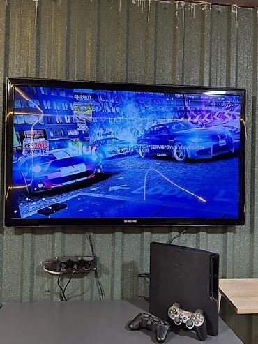 gənclik servis playstation: Playstation 3 ən yeni oyunlarla və üstündə 2pult + Tv Samsung 120 — 2