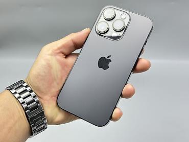 second hand mobile: IPhone 14 Pro, Б/у, 256 ГБ, Черный, Защитное стекло, Чехол, 100 % — 1