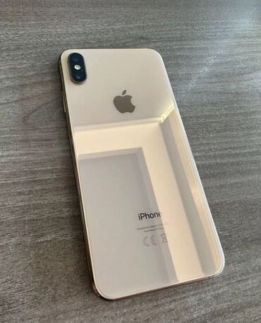 iphone 11 barter: IPhone Xs Max, 64 GB, Qızılı, Zəmanət, Simsiz şarj, Face ID