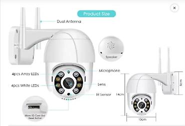 logitech 920: Уличная камера 8МП Wi-Fi приложение IcSee купольная Уличная Wi-Fi — 5