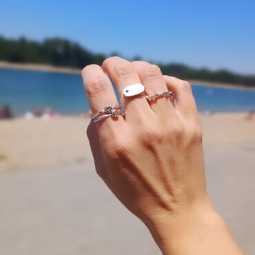 Minđuše: Handmade, Materijal: Srebro — 2