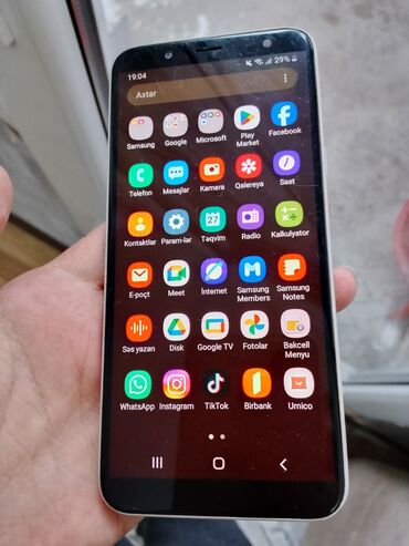 Samsung: Samsung Galaxy J6, 32 GB, Barmaq izi, Face ID