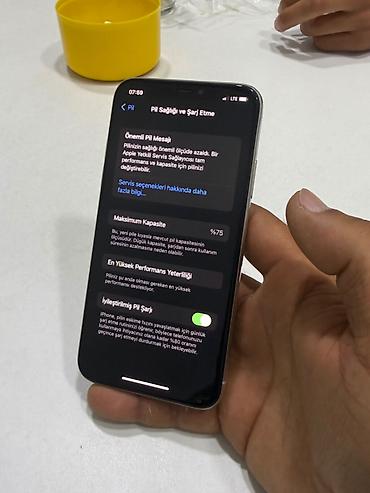 x iphone: IPhone X, 64 GB, Ağ, Face ID — 3