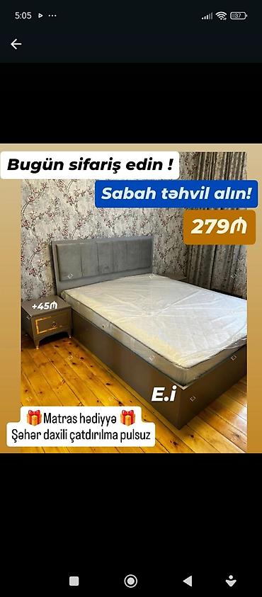 mecmeyi nedir: Məhsul: Yataq dəsti – müxtəlif modellər Xüsusiyyətlər: - Modern — 9
