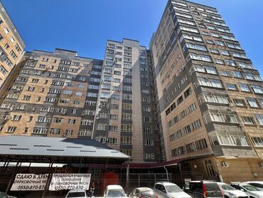 квартира ош 2020: 2 бөлмө, 65 кв. м, Элитка, 14 кабат, Евроремонт