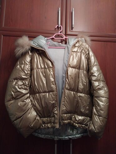 qadin godekceleri: Женская куртка XL (EU 42), цвет - Золотой