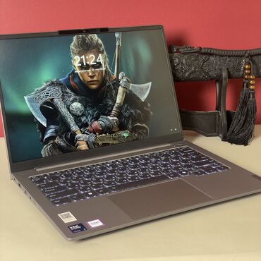 купить ноутбук для игр: Ноутбук, Lenovo, 16 ГБ ОЭТ, Intel Core i5, 14.3 ", Колдонулган, Татаал эмес тапшырмалар үчүн, эс тутум SSD