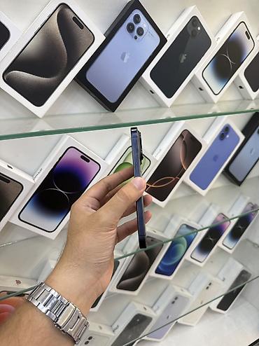 i̇phone pro: IPhone 15 Pro, Blue Titanium, Zəmanət, Kredit, Simsiz şarj — 3
