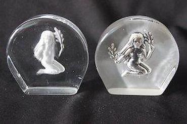 Figure: STARA FIGURA DEVOJKE, LIVENO PESKARENO STAKLO, RETKO | Stara figura — 7