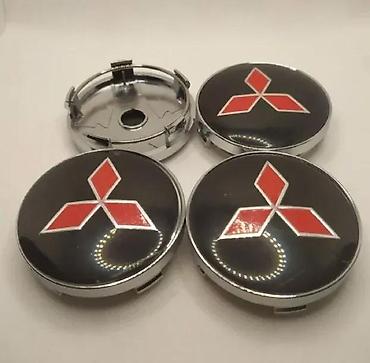 Gume i felne: ČEPOVI POKLOPCI ZA FELNE MITSUBISHI 60 MM / 57 MM - CRNI | ČEPOVI ZA — 3