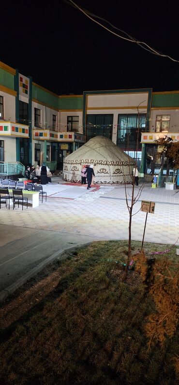 Аренда юрт: Аренда юрты, Каркас Деревянный, 85 баш, Стулья, Казан, С полом — 10