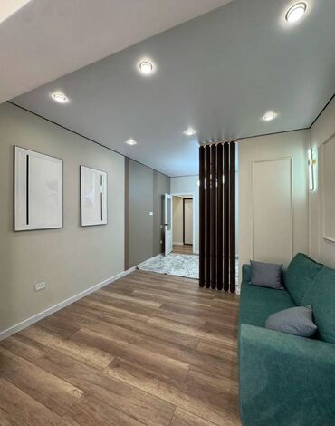 квартиры в районе пишпек: 2 комнаты, 53 м², Элитка, 8 этаж