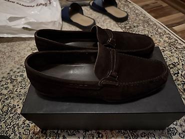 тоджи штаны: Мужские лоферы TOD’S из замши - Материал верха: мягкая натуральная — 3