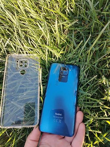 blackbird et ceken: Redmi Note 9, 128 GB, rəng - Mavi, Barmaq izi — 2