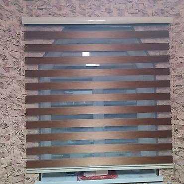 Rulon ştorlar: Zebra stor pərdələr – fərqli modellər Məhsul təsviri: - İkiqat zebra — 3