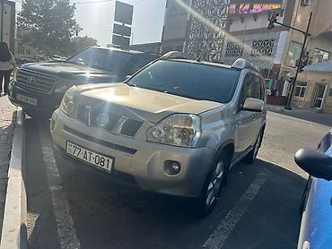 4 teker atv: Nissan X-Trail SUV - Krossover/SUV, gümüşü rəng - Güclü ön radiator — 4