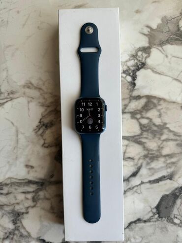 apple watch adaptr: İşlənmiş, Smart saat, Apple, Suya davamlı, rəng - Göy