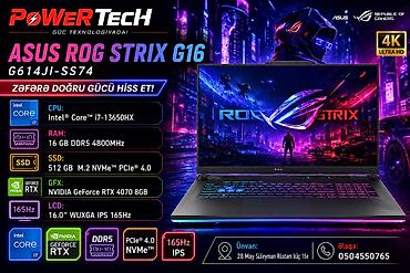Yeni ASUS ROG, 16 ", Intel Core i7, 512 GB