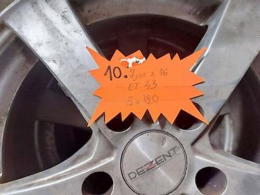 prodajamotora.rs: ALUMINIJUMSKE FELNE 10.BMW 16 5 X 120 | 10.ALU FELNE BMW 7 jot x16 — 1
