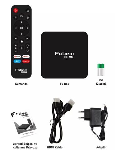 Smart TV bokslar: İşlənmiş Smart TV boks TV box 4 GB / 32 GB, Android, Ünvandan götürmə