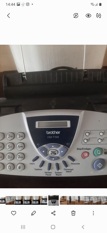 Сканеры: Fax aparatı.Təzədir.Almışdıq işlətmədik