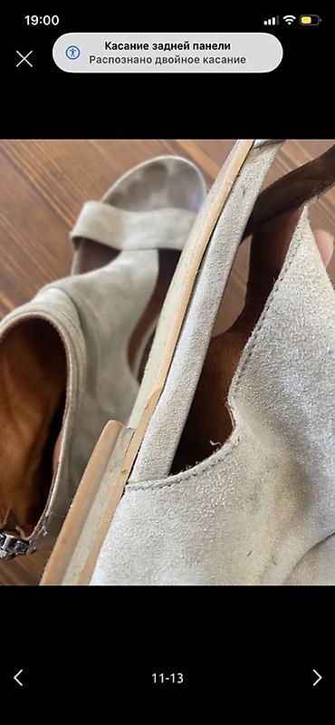 Босоножки, сандалии, шлепанцы: Босоножки, 40, Massimo Dutti, Б/у, цвет - Коричневый, Самовывоз — 11