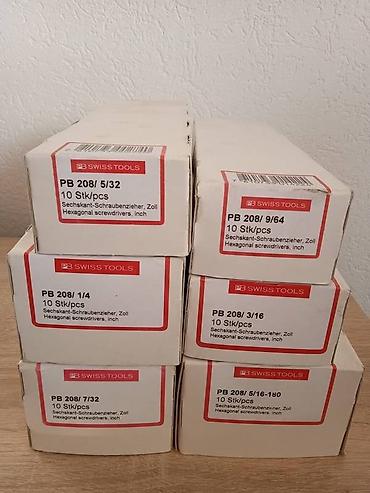 wolf gradnja: Swiss Tools colovni imbusi razne velicine sa rukohvatom PB 208-9/64 — 4