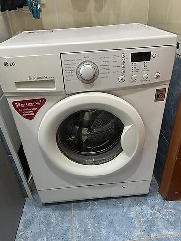 jack 4: Стиральная машина LG с фронтальной загрузкой, серия Direct Drive 5кг — 4