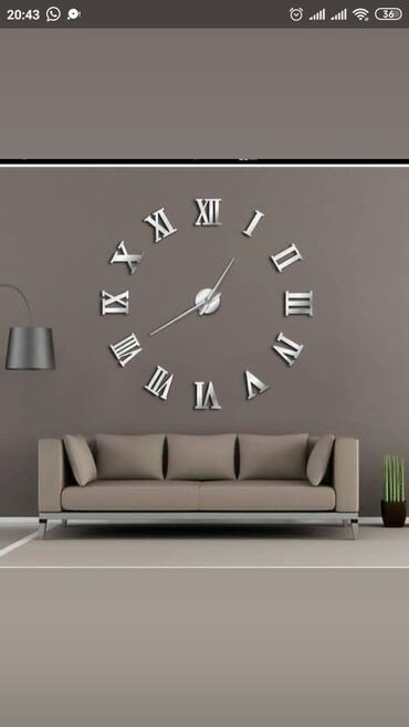 Ev saatları: Divar saatları, Mexaniki, Saniyə əqrəbi — 14