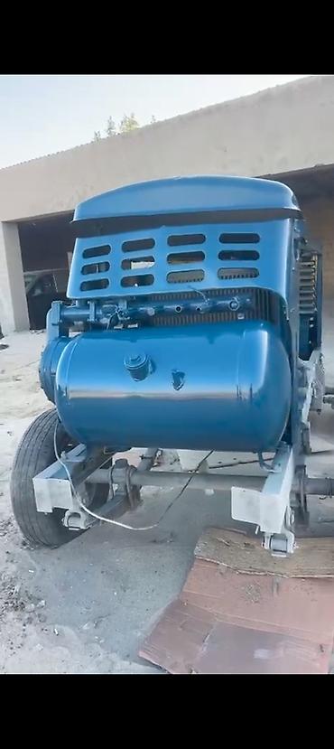 hava kompresörü 1000 lt: Sənaye tipli mobil kompressor qurğusu - Güclü elektrik mühərriki ilə — 1