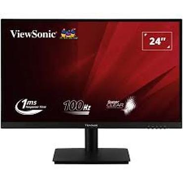 komputer manitorlari: ViewSonic VA2406-H 23.8" FHD 100 Hz 1 ms HDMI/VGA Monitor Gündəlik — 1