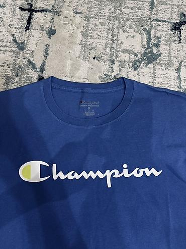 Футболки: Футболка Champion Authentic Athleticwear - Цвет: насыщенный синий — 3