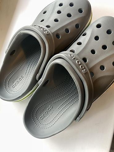 летние мокасины: Сабо, 42, Crocs, Новый, цвет - Серый, Самовывоз, Бесплатная доставка, Платная доставка — 4