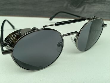 Солнцезащитные очки: Солнцезащитные очки очки, Унисекс, Авиатор, Регулируемые носоупоры, Оправа из нержавеющей стали, Новый — 14