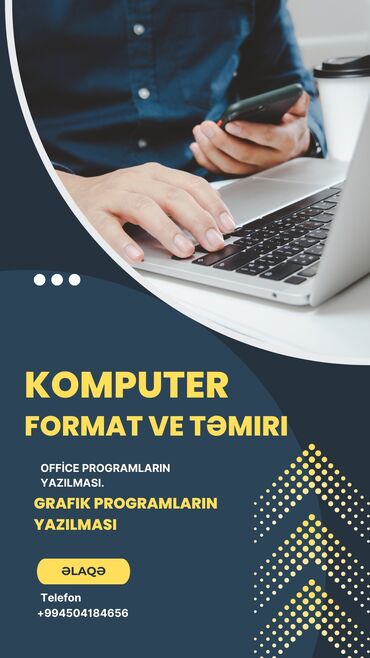 komputerler: Kompüter təmiri və format olunması OFFİCE PROGRAMLARIN yazılması