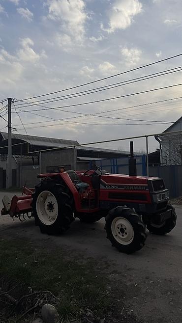 Мини-тракторы YANMAR: Гидро наклон бар Усилитель руля Трактор Yanmar FX28D с навесной — 8