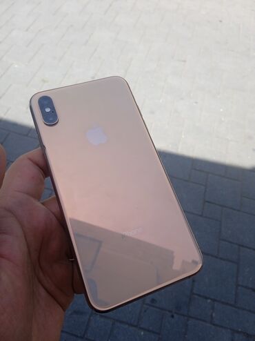 iphone x azerbaycan: IPhone Xs Max, 64 GB, Qızılı, Face ID