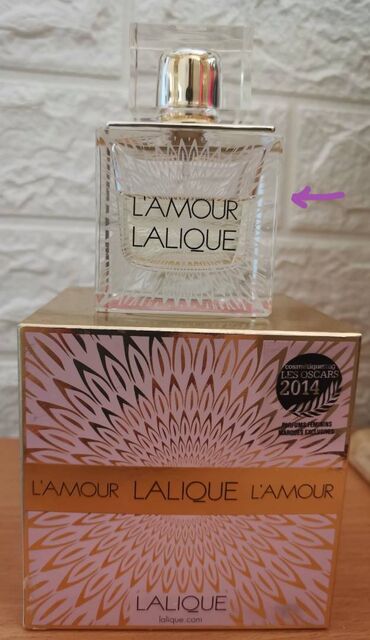 Perfume: Original Lalique L'Amour 50ml. Vidi se koliko je potroseno. Slanje iz