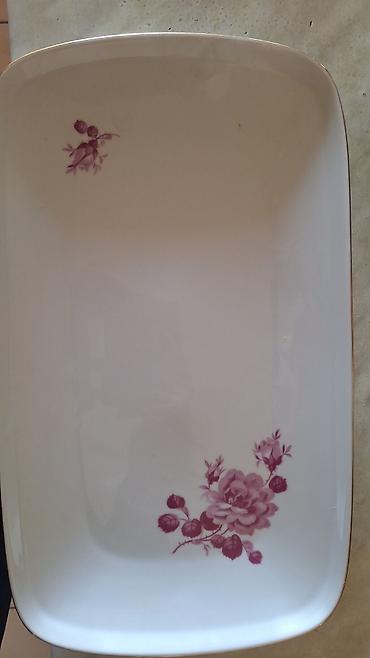 solo 611: Cinije NOVE od porcelana KOMPLET! Dimenzije! Tacna plitka za — 4