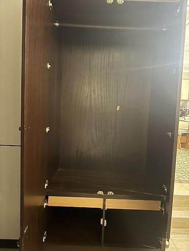 standing mirror: Шифоньер, шкаф для одежды, Б/у, Прямой, ЛДСП — 2