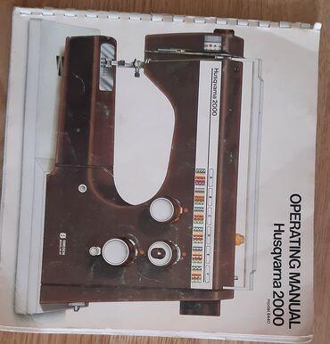 Tikiş maşınları: Tikiş maşını Husqvarna, Yeni,Elektromexaniki — 1