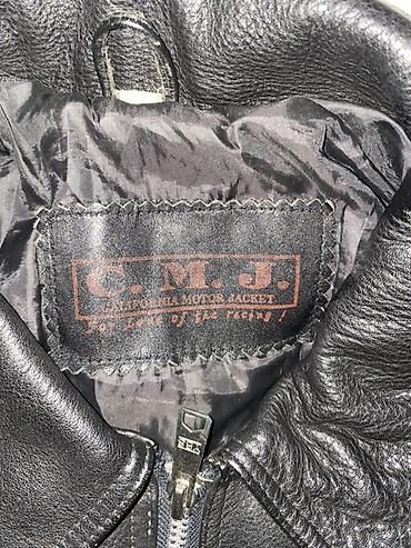Leather Jackets: Kožna jakna sa prugama i inicijalima “CMJ” - Materijal: prirodna crna at lalafo.rs — 6 Leather Jackets: Kožna jakna sa prugama i inicijalima “CMJ” - Materijal: prirodna crna — 6