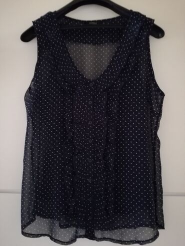 sandale sa platformom i stiklom: Lindex, XL (EU 42), Dots, color - Black