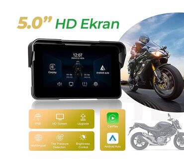 Motosiklet hissələri: Moto monitor 5inch - HD Ekran, suya davamlı Məhsulun Texniki — 2