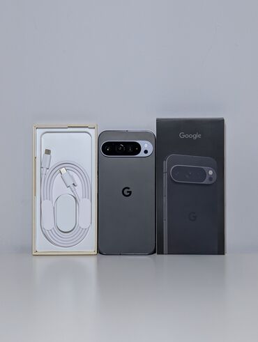 пиксель 3: Google Pixel 9 Pro XL, Колдонулган, 256 ГБ, түсү - Кара, 2 SIM