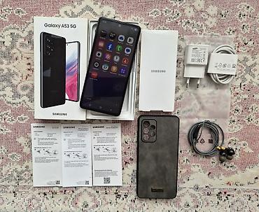 irşad electronics samsung a50: Samsung Galaxy A53 5G, 256 GB, rəng - Qara, Sensor, Barmaq izi, İki sim kartlı — 1