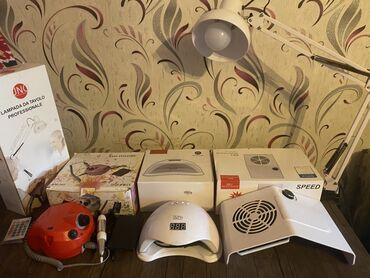 Лампы для сушки ногтей: 3 aydır alınıb çox az işlenibdir yeni kimidir karopkalarıda verilir