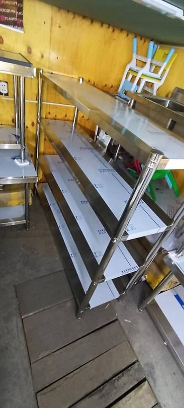 Другая посуда и кухонный инвентарь: Столы из нержавейки для кафе, ресторанов, пекарен — SUS 304! Надежные at lalafo.kg — 17 Другая посуда и кухонный инвентарь: Столы из нержавейки для кафе, ресторанов, пекарен — SUS 304! Надежные — 17