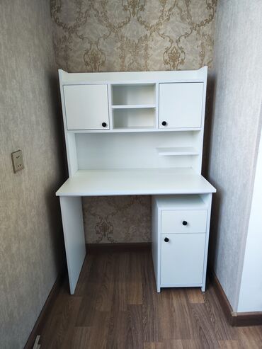 Uşaq masaları: Oğlan və qız üçün, Yeni, Siyirməli, Yazı masası, Stulsuz — 23